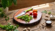 Mahogany Wood Chopping Board - Image 3