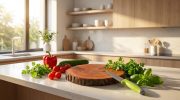Mahogany Wood Chopping Board - Image 5